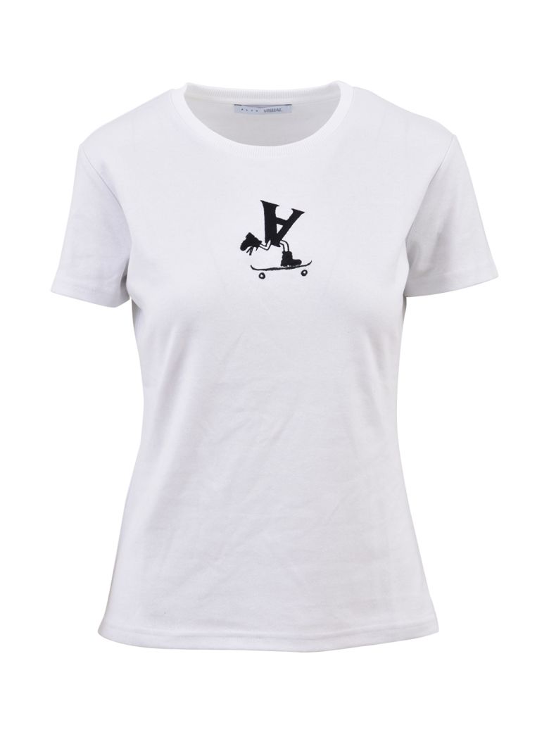 Alyx Alyx Logoed T-shirt White - White - 10514975 | italist