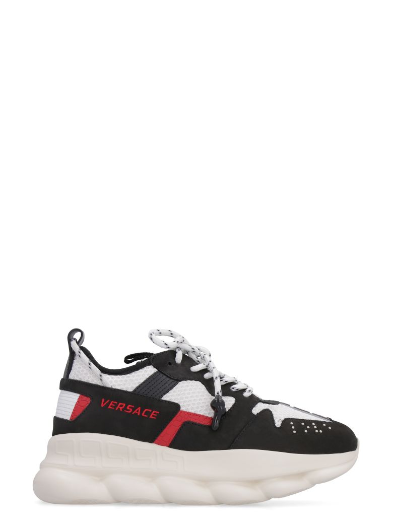 VERSACE CHAIN REATION 2 LACE-UP SNEAKERS,11018568