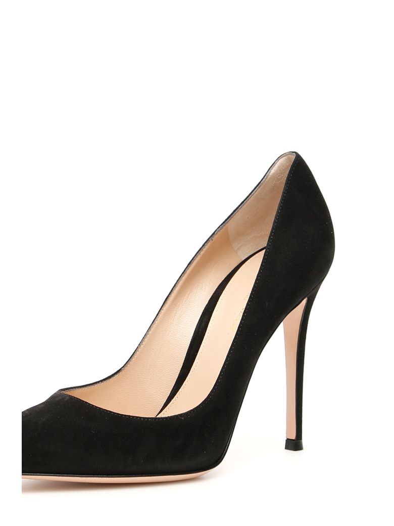 GIANVITO ROSSI SUEDE GIANVITO 105 PUMPS,11152119