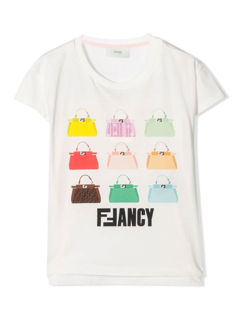 fendi t shirt multicolor