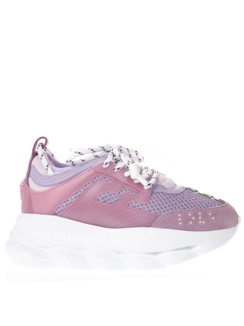 versace sneakers pink