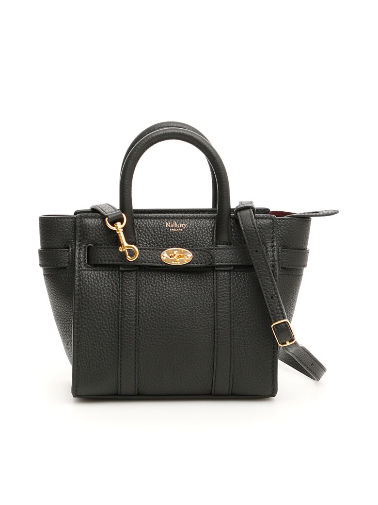 mulberry zipped bag