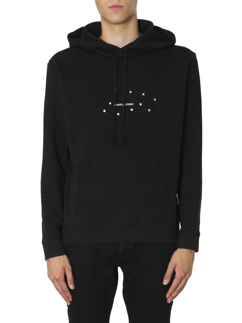 SAINT LAURENT HOODED SWEATSHIRT,11009335