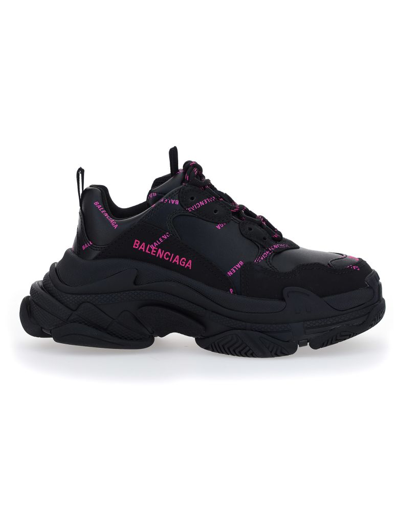purple balenciaga sneakers