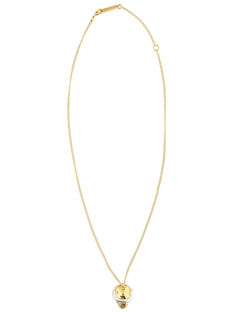 AMBUSH Skull Necklace - Gold