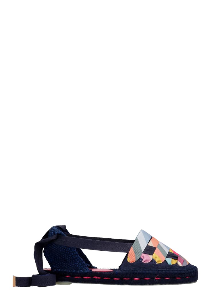 Castañer by Paul Smith Jean C Ps 001 Espadrilles In Blue Canvas - blue
