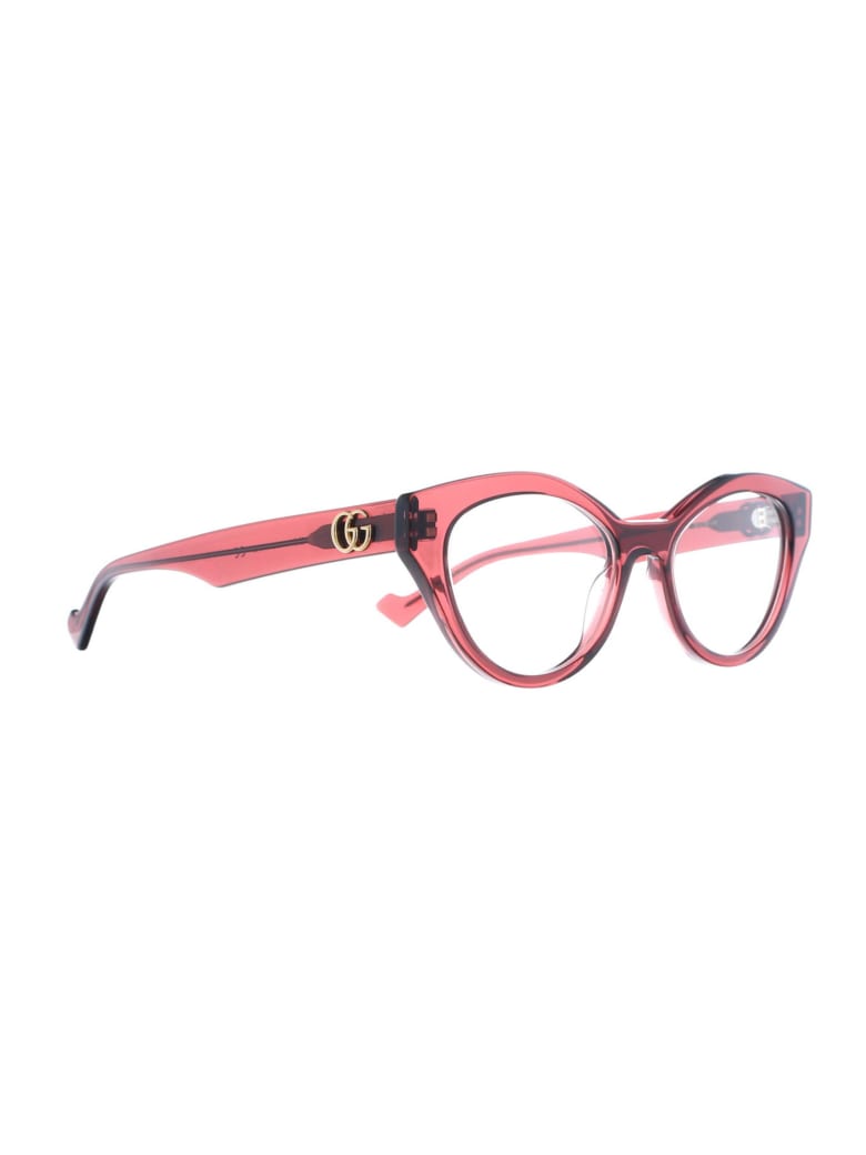 Gucci GG0959O Eyewear - Burgundy Burgundy Tra