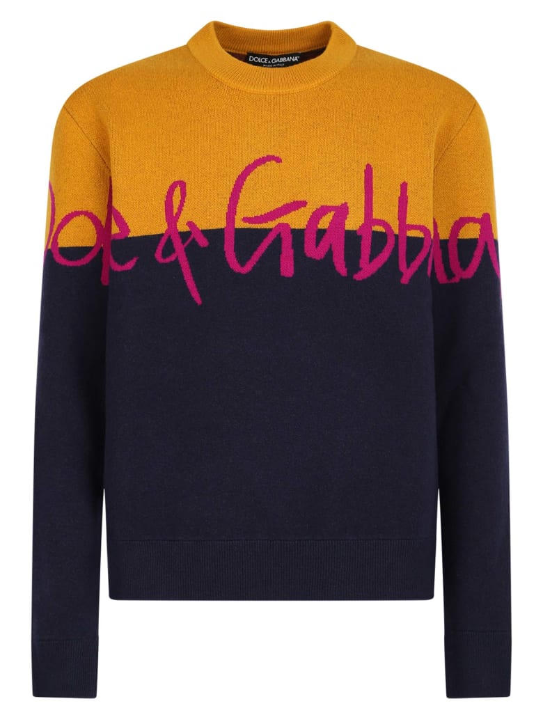 Dolce & Gabbana Branded Sweater - Multi