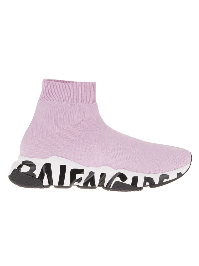 balenciaga pink and white sneakers
