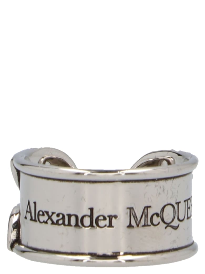 Alexander McQueen Ring - Argento