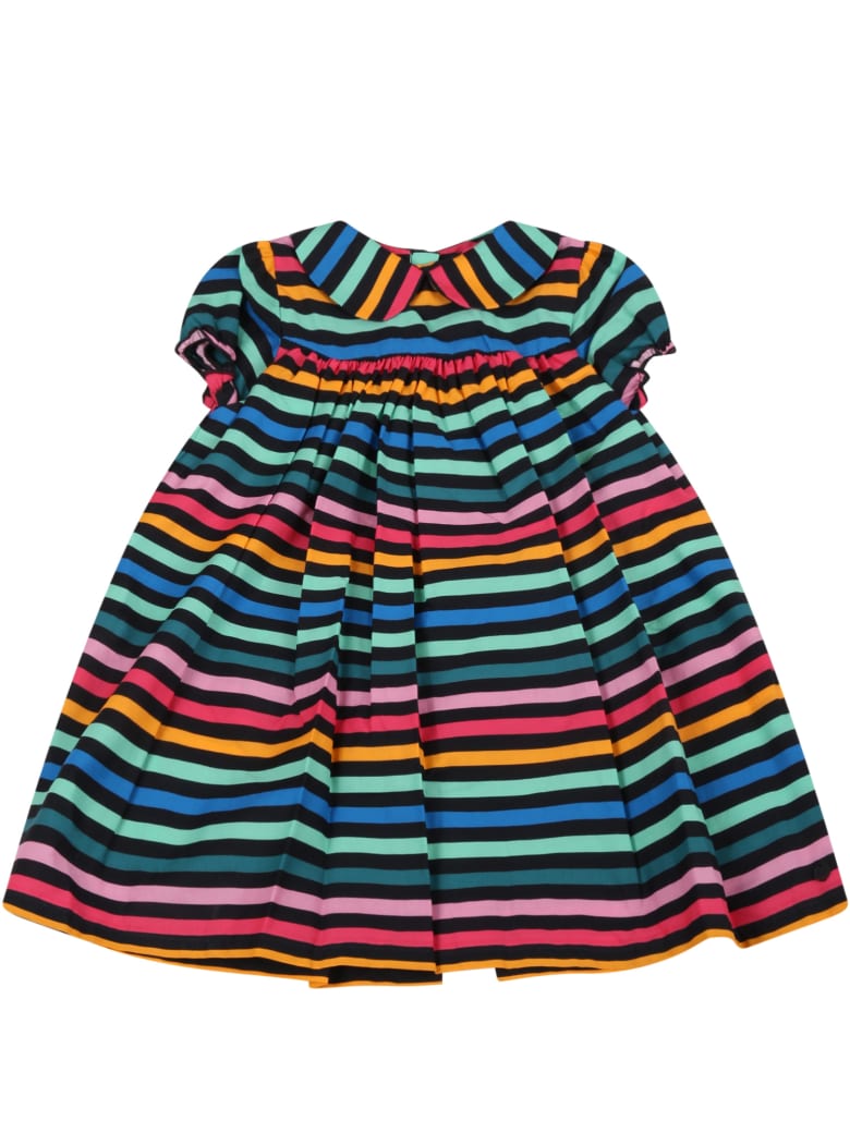 Sonia Rykiel Multicolor Dress For Babygirl - Multicolor