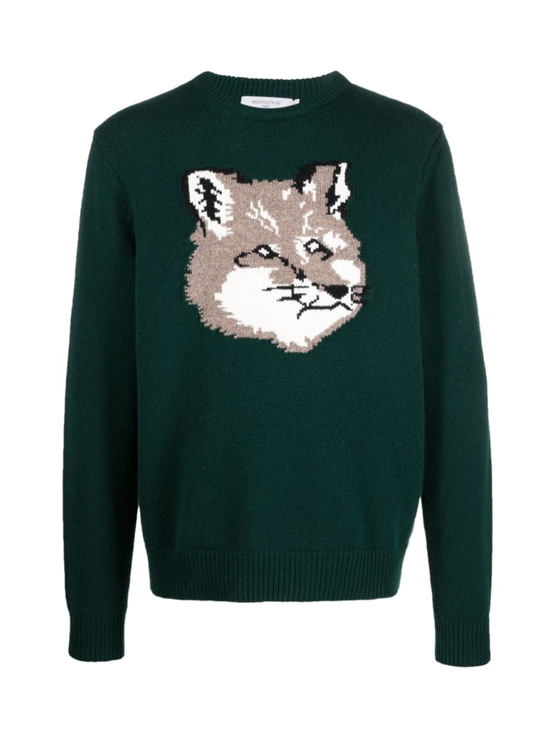 fox head pullover