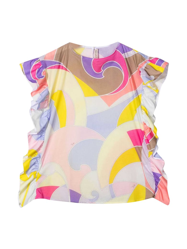 Emilio Pucci Multicolored Blouse - Giallo/viola