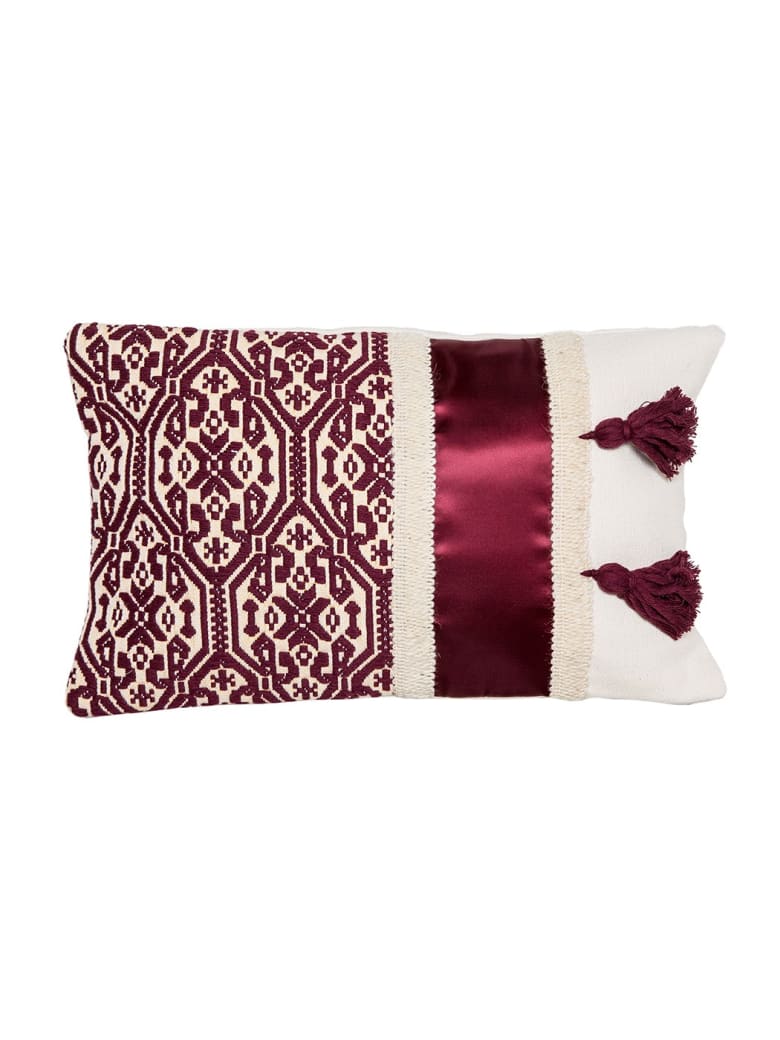 Le Botteghe su Gologone Cushion Trama 30x50 cm - Green Fantasy
