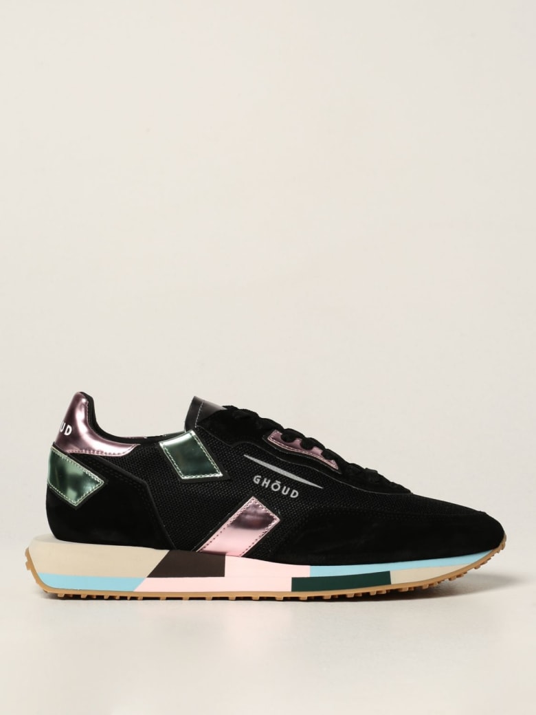 GHOUD Sneakers Rush Ghoud Sneakers In Suede And Mesh - Black