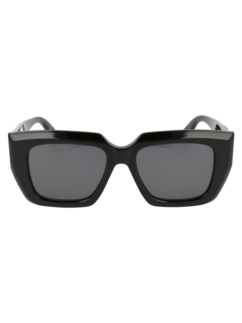 Bottega Veneta Bv1030s Sunglasses - 001 BLACK BLACK GREY