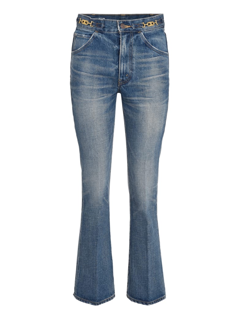 Celine 5 Pocket Flared Jeans | italist, ALWAYS LIKE A SALE