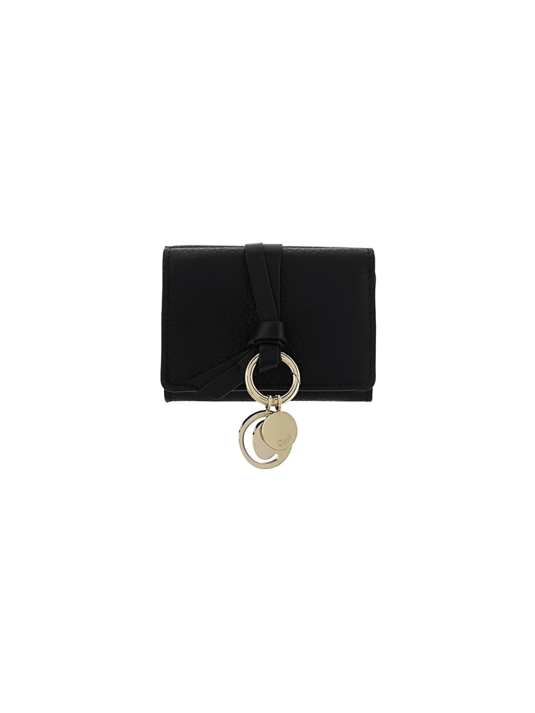 Chloé Alphabet Wallet - Black