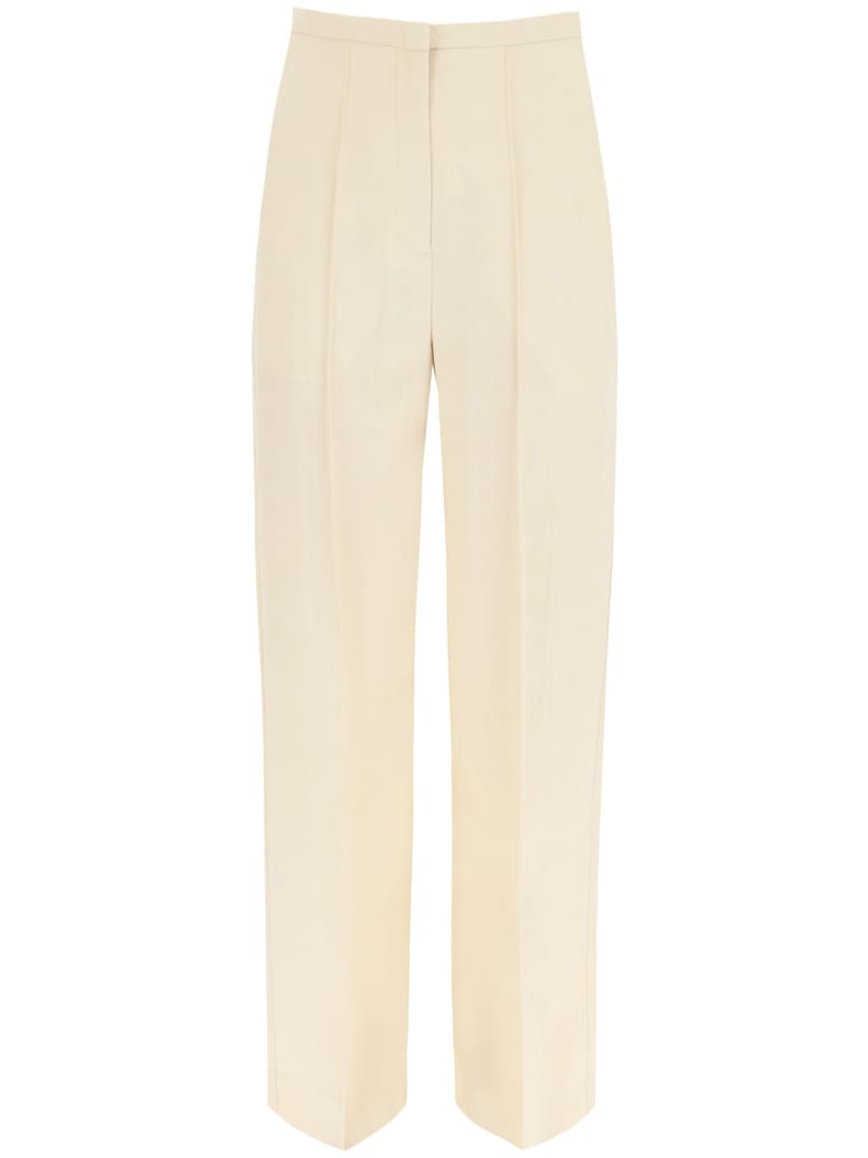 Totême Loose Trousers - Beige