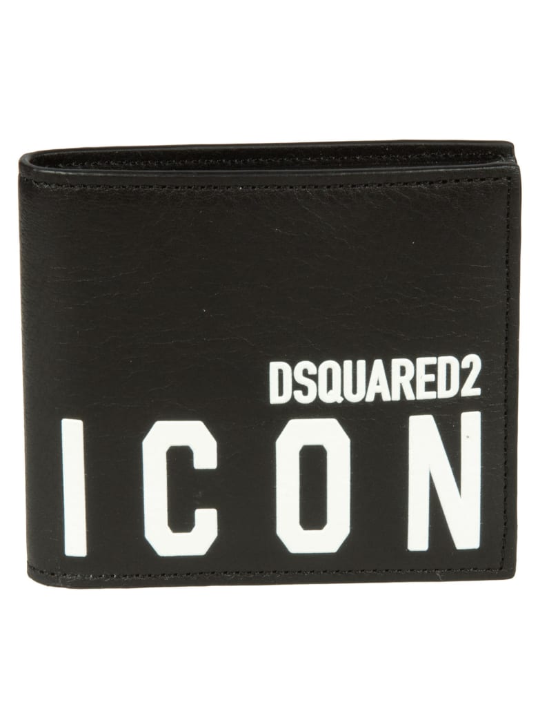 Dsquared2 Icon Wallet - Black/White