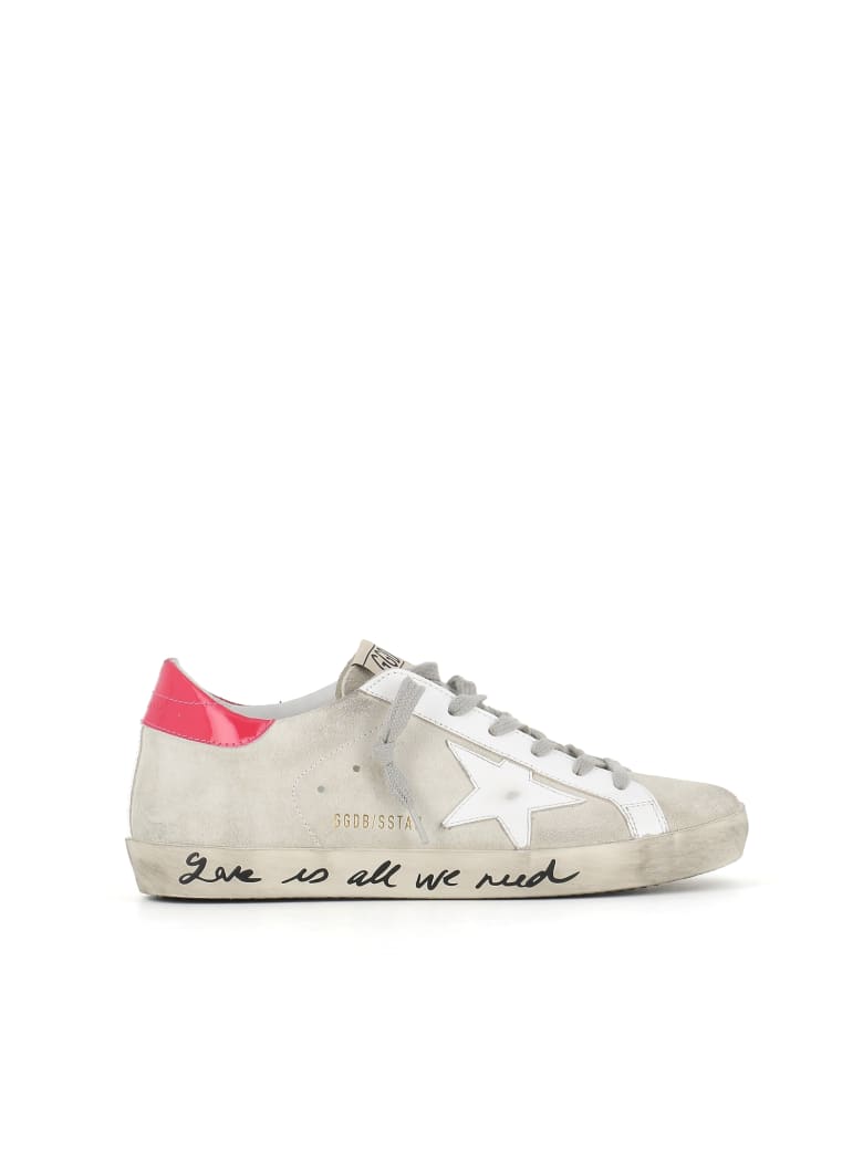 Golden Goose Sneaker Superstar - Bianca/rosa/grigio