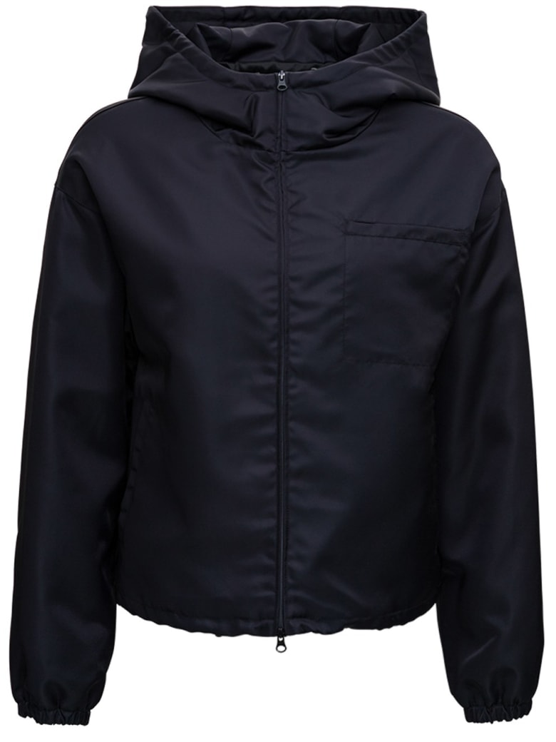 Tessa Black Nylon Jacket - Black