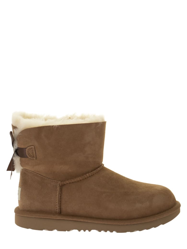 UGG Mini Bailey Bow Ii - Ankle Boot - Chestnut