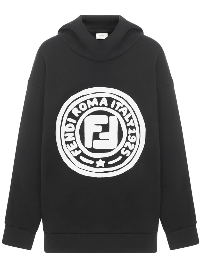 Fendi Kids Sweatshirt - Black