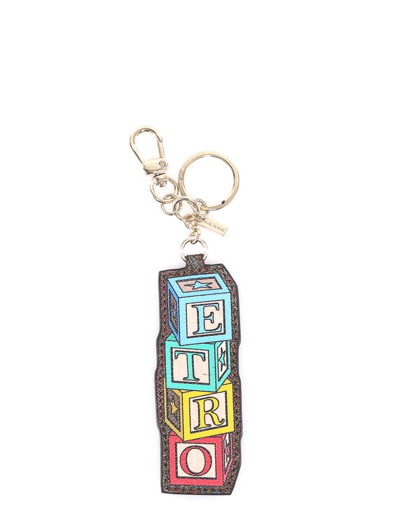 Etro Etro Toys Key Chain - Brown