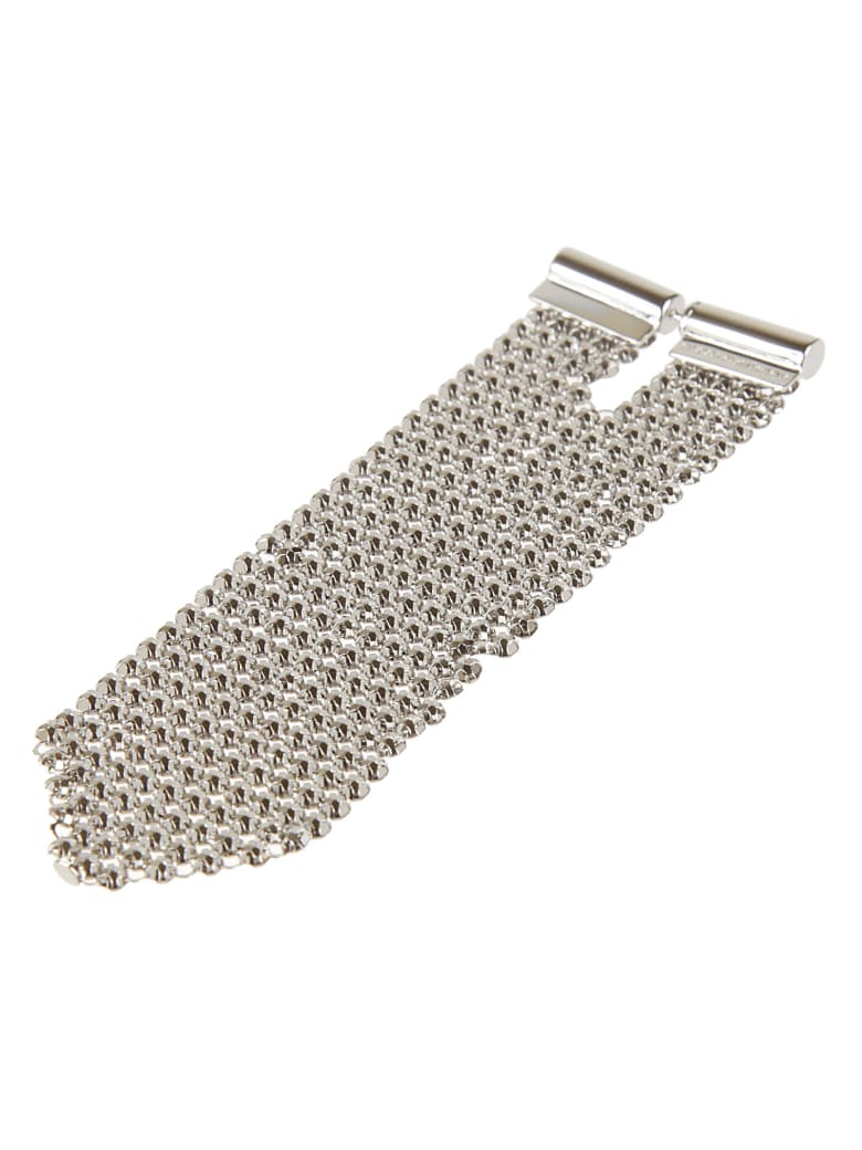 Paco Rabanne Perforated Studs Earrings - Silver