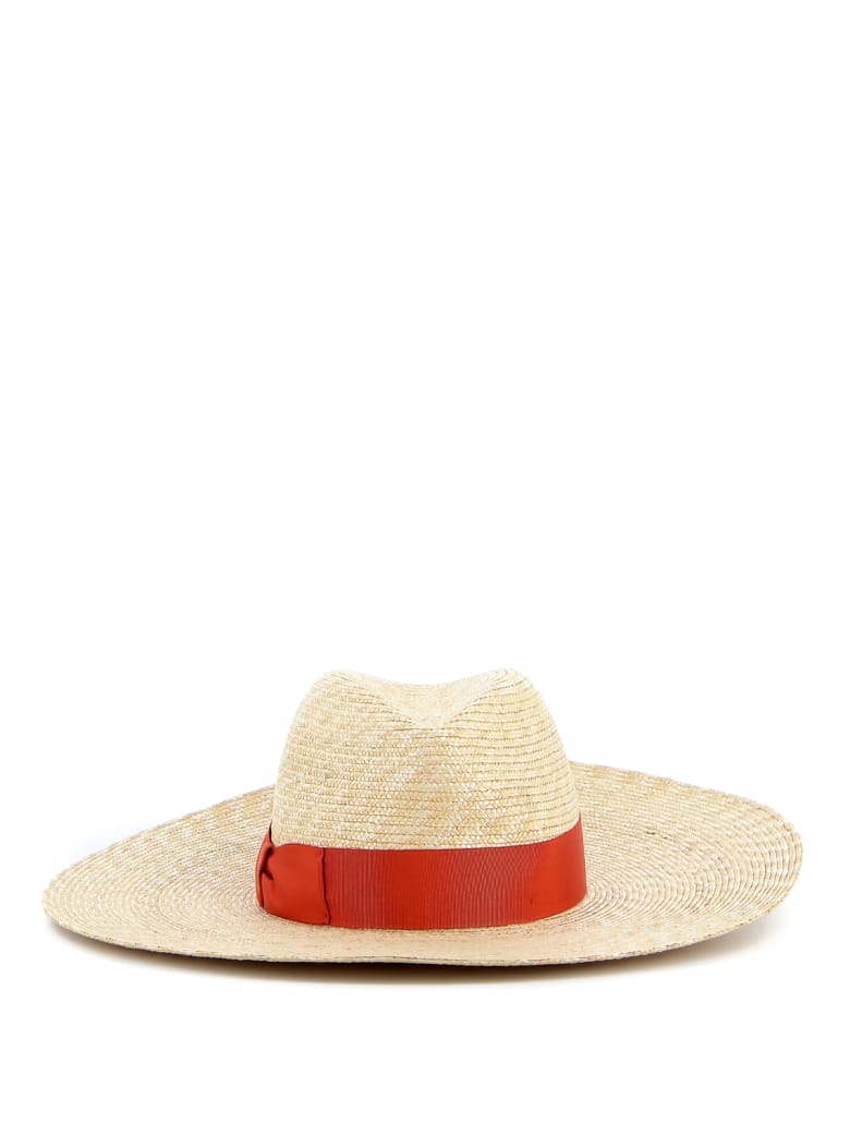 Borsalino Panama Hat - Orange