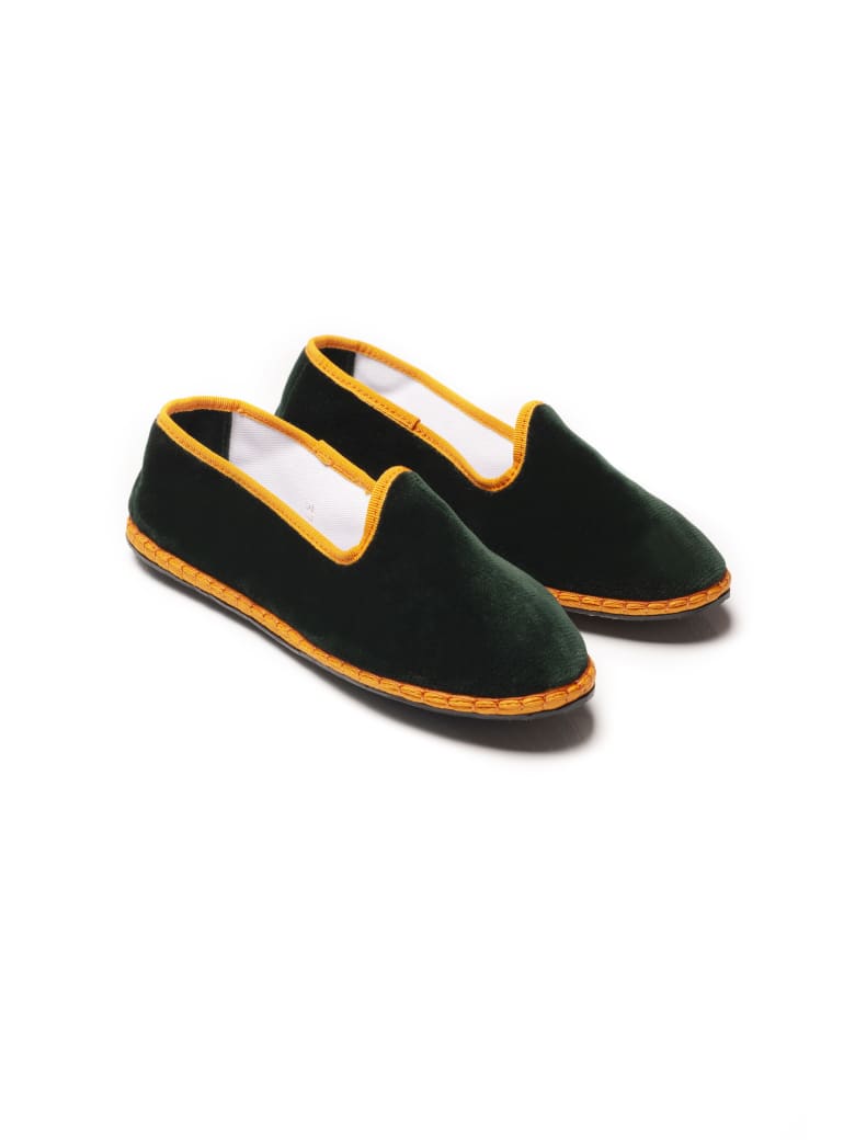 Le Sur Friulana Loafer - Green & Orange