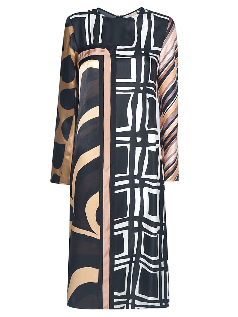 Marni Multi-printed Long Dress