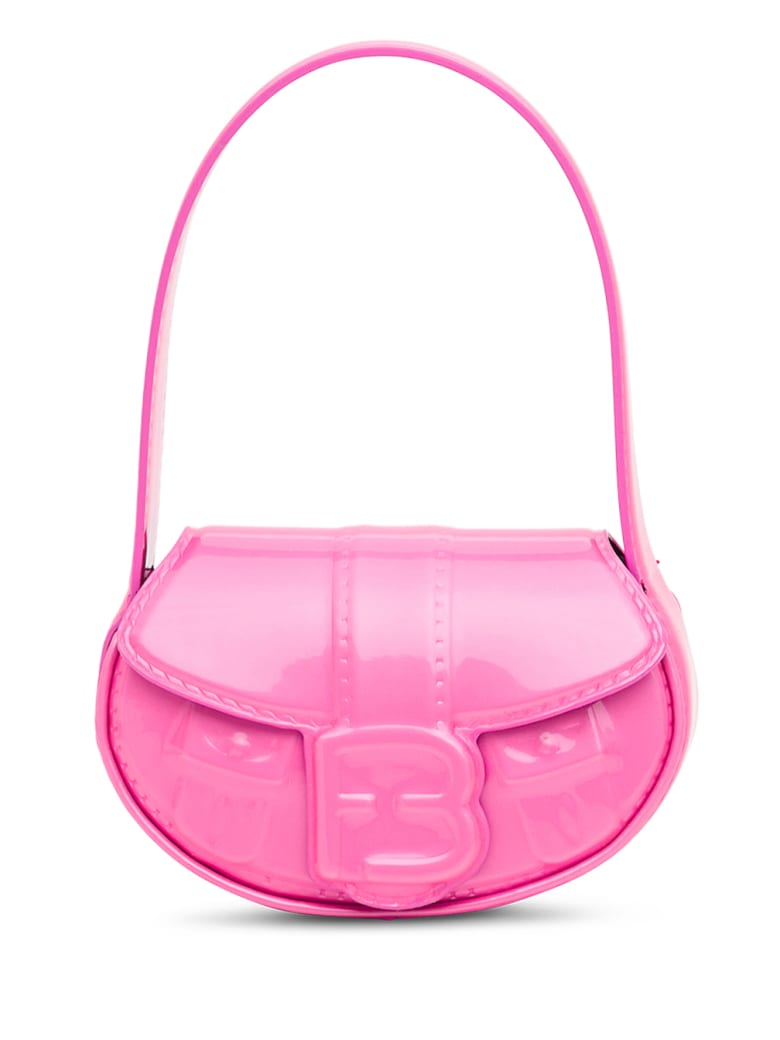 Forbitches High Frequency Shoulder Bag In Pink Patent Leather - Pink