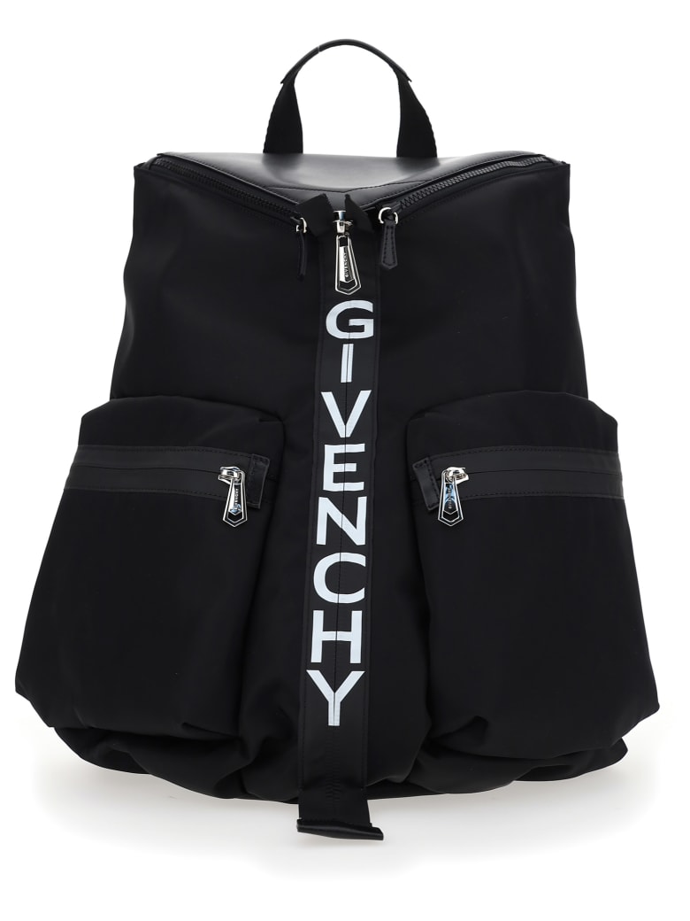 Givenchy Spectre Logo Detail Backpack - Black/white