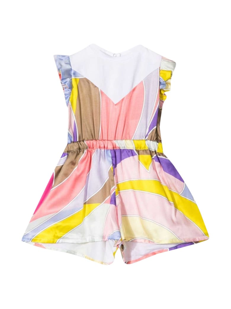 Emilio Pucci Short Suit - Giallo/viola