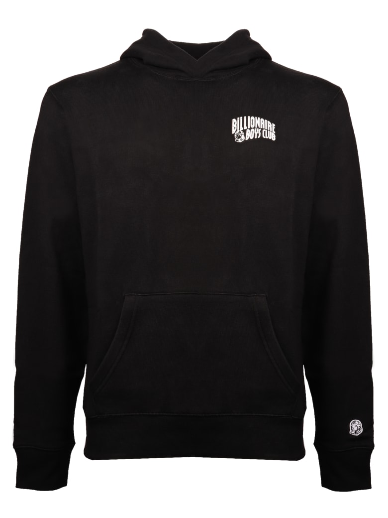 Billionaire Small Arch Logo Popover Hood - BLACK