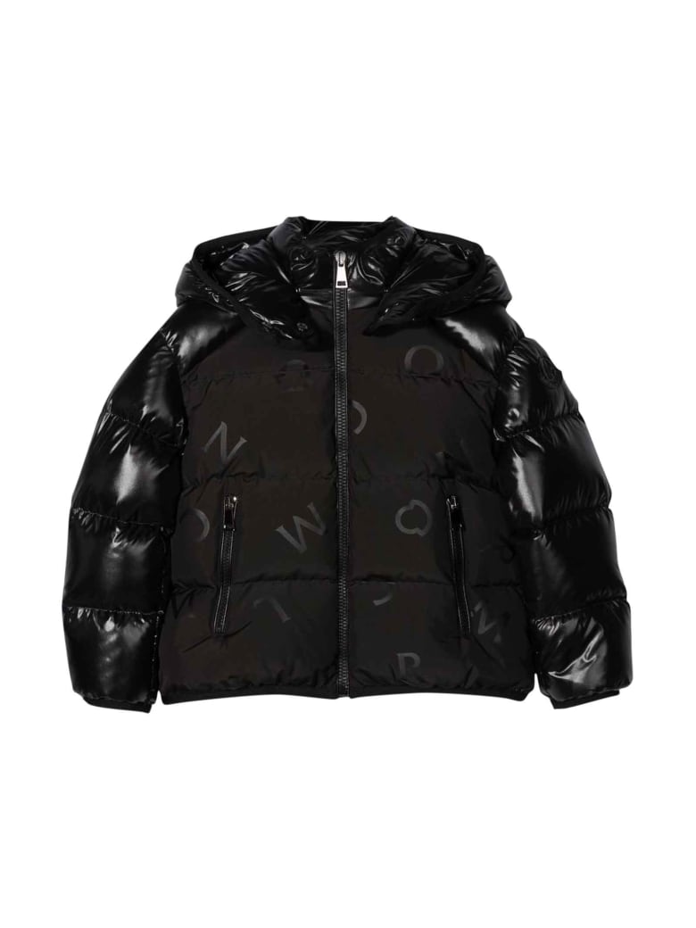 Moncler Moncler Enfant Unisex Black Down Jacket - Nero