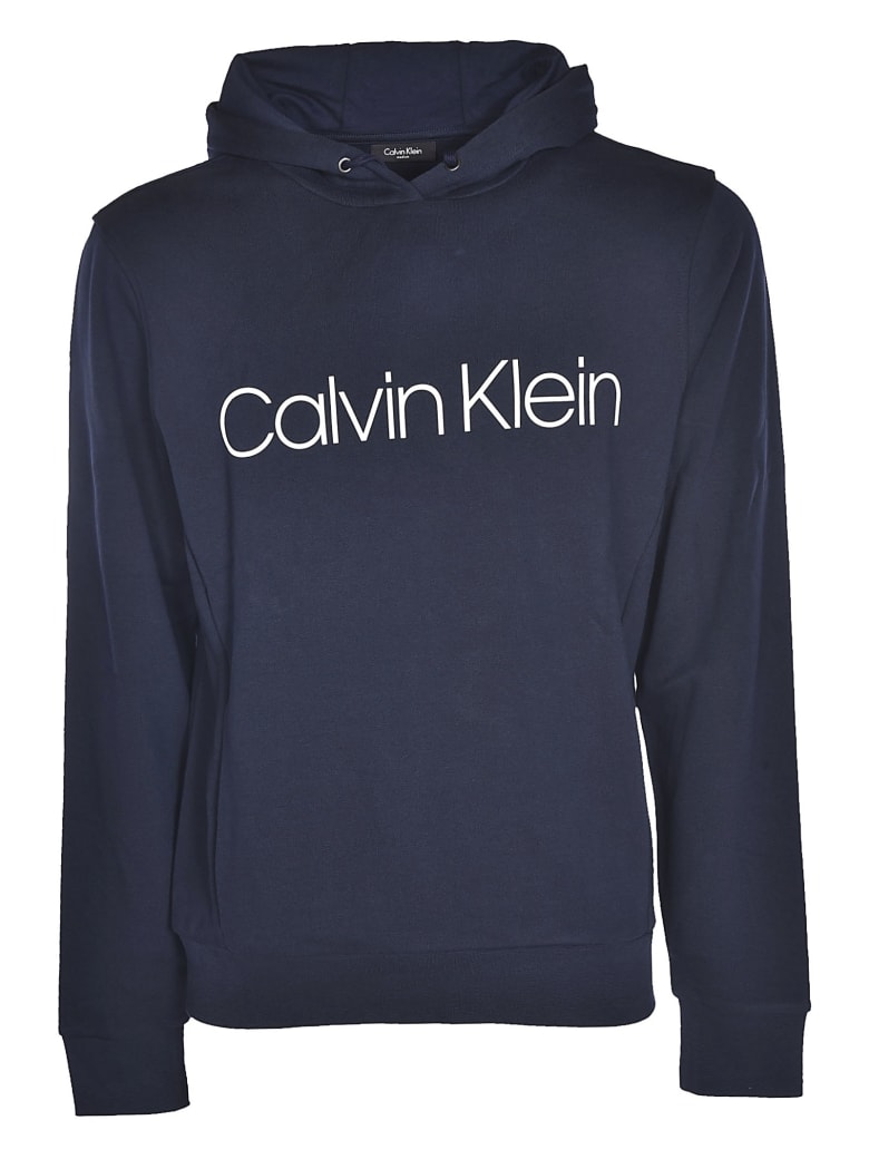 Calvin Klein Logo Print Hoodie | italist, ALWAYS LIKE A SALE
