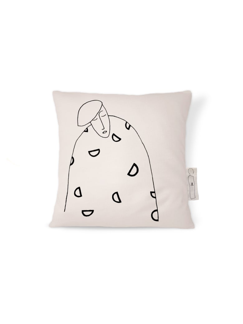 Kiasmo Cushions Alma Iii - Black/White