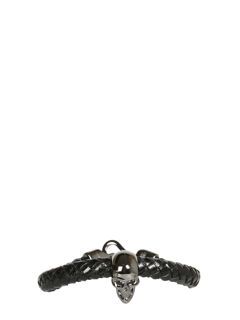 Alexander McQueen Skull Bracelet - BLACK
