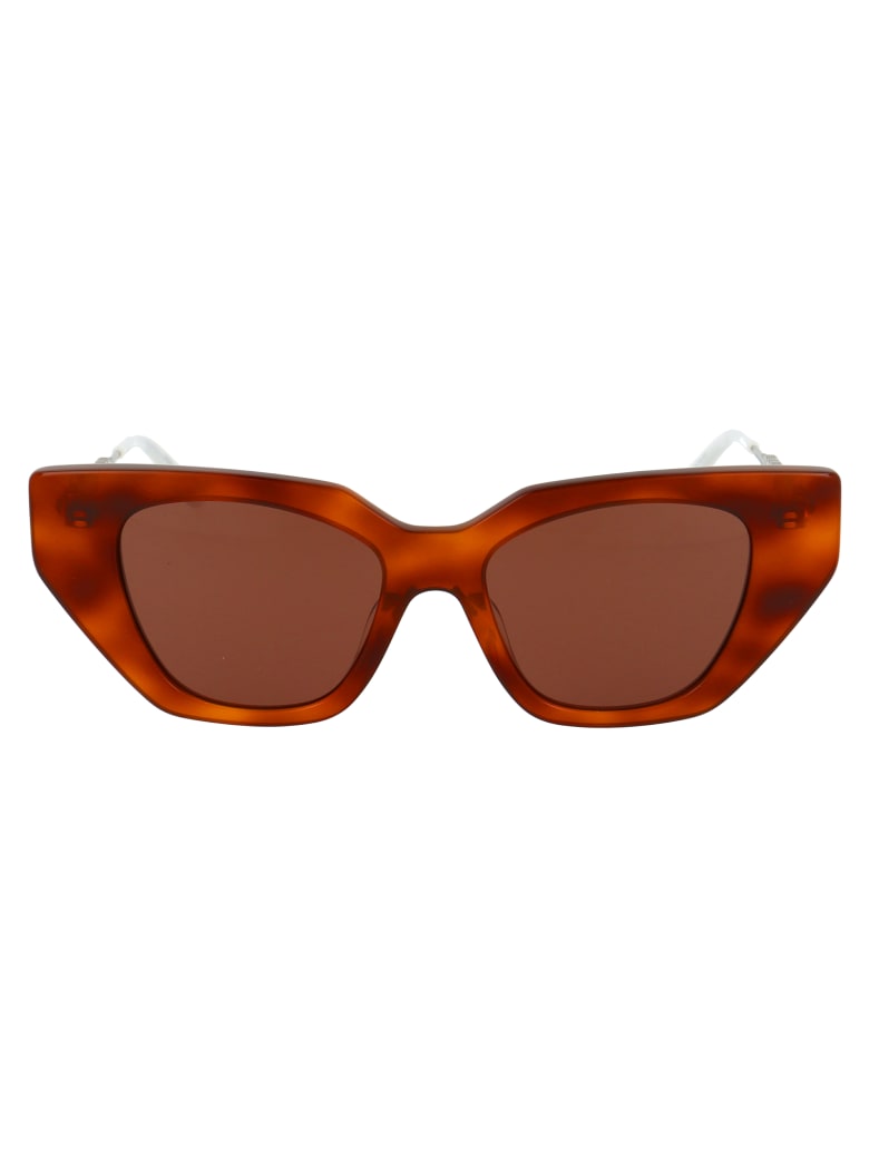 Gucci Gg0641s Sunglasses - 003 HAVANA SILVER BROWN