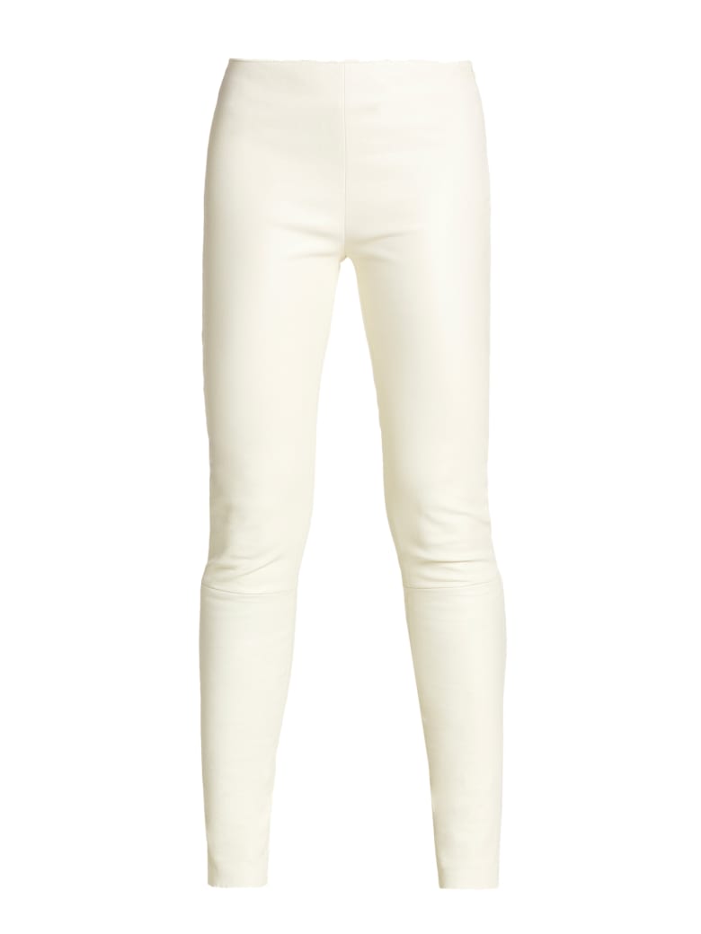 Kiton Trousers Lambskin - DIRTY WHITE