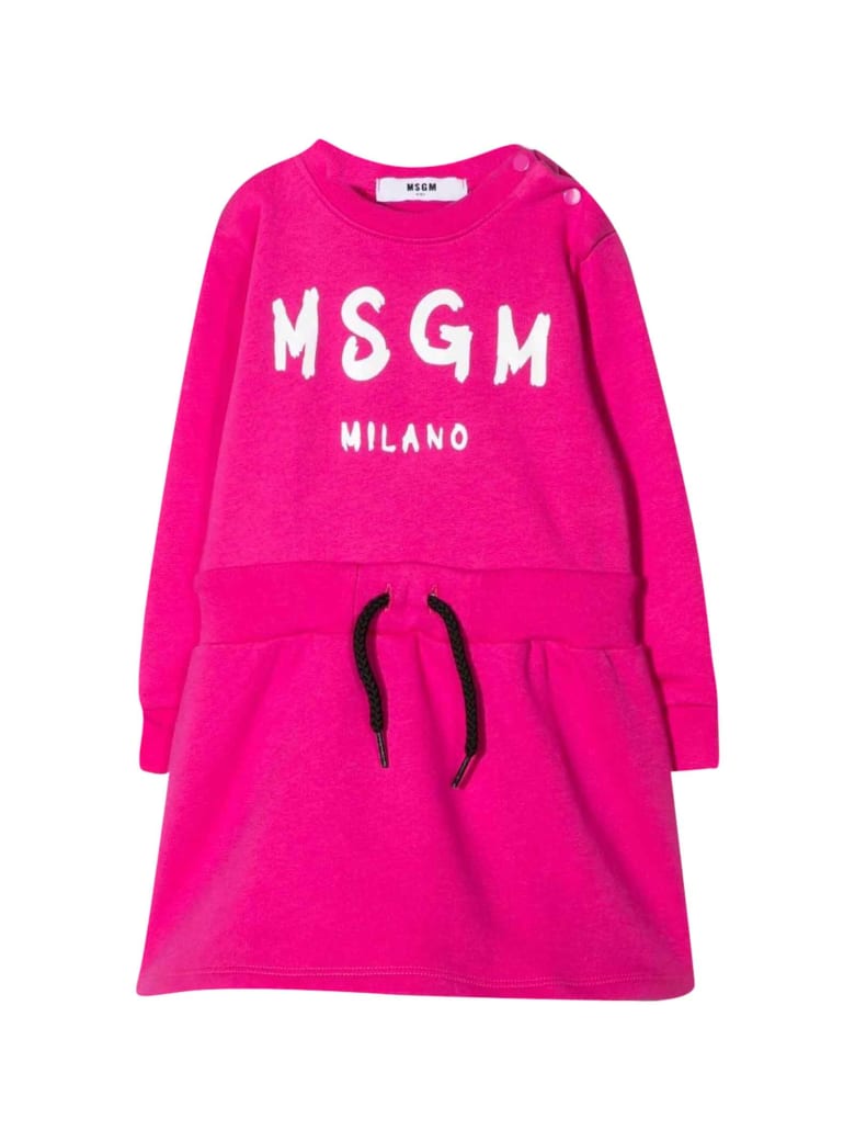 MSGM Fuchsia Dress Baby - Fucsia