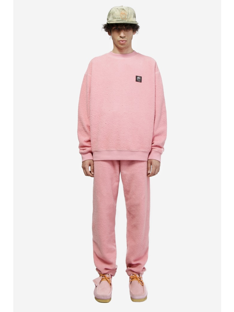 Brain Dead Reverse Fleece - rose-pink