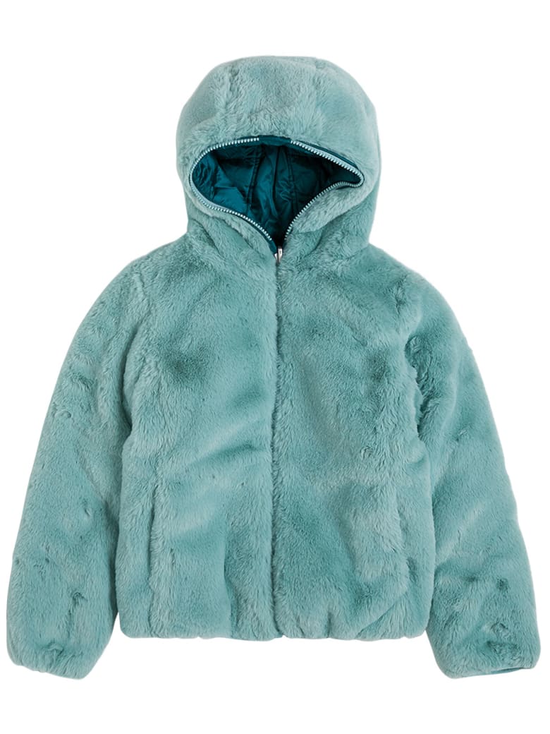 Save the Duck Mimi Animal Free Green Ecological Fur - Green
