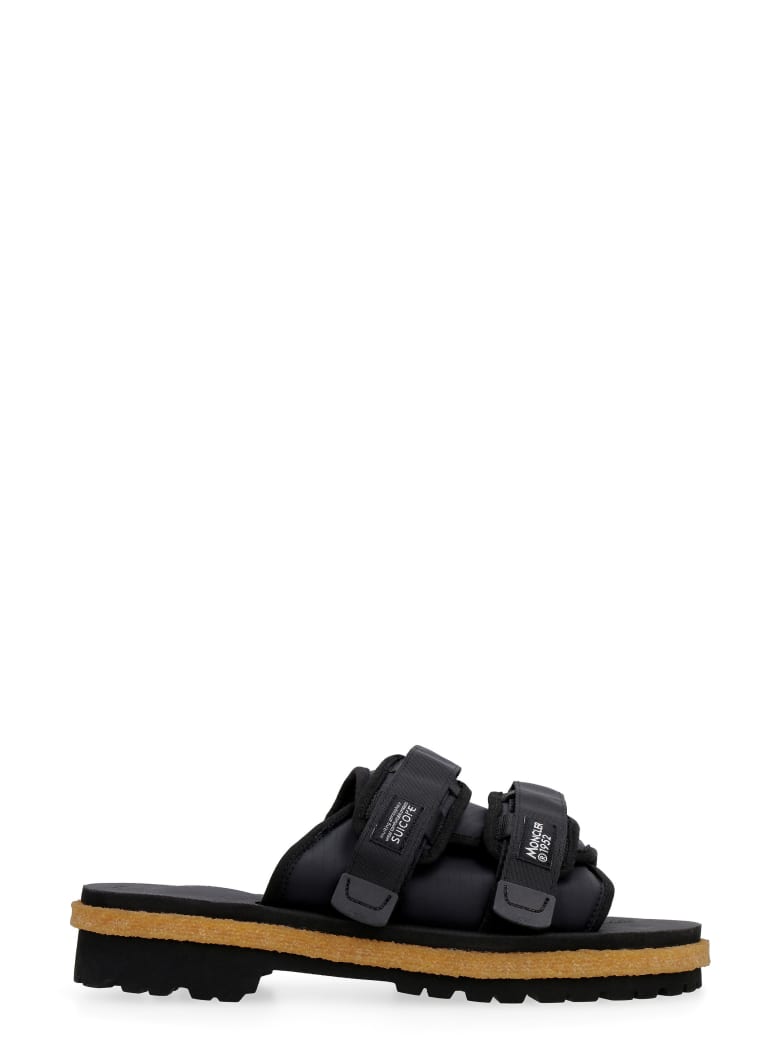 Moncler Genius Suicoke X 2 Moncler 1952 - Moto Mountain Slides - black
