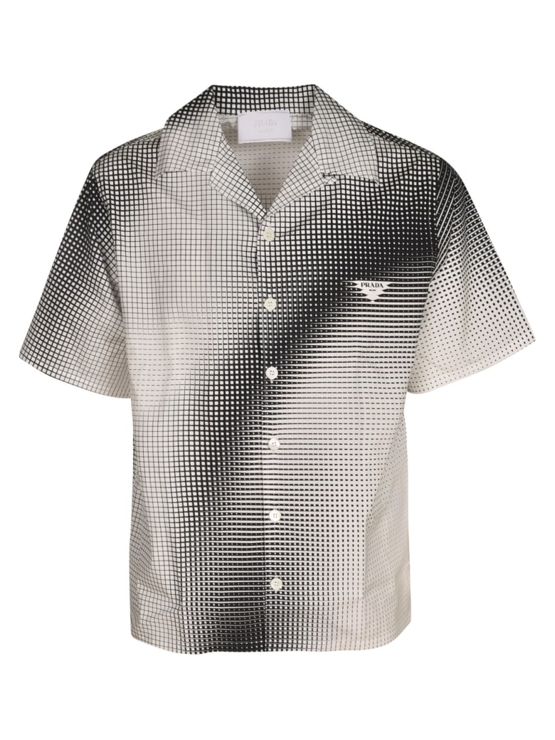 Prada Popeline Logo Shirt