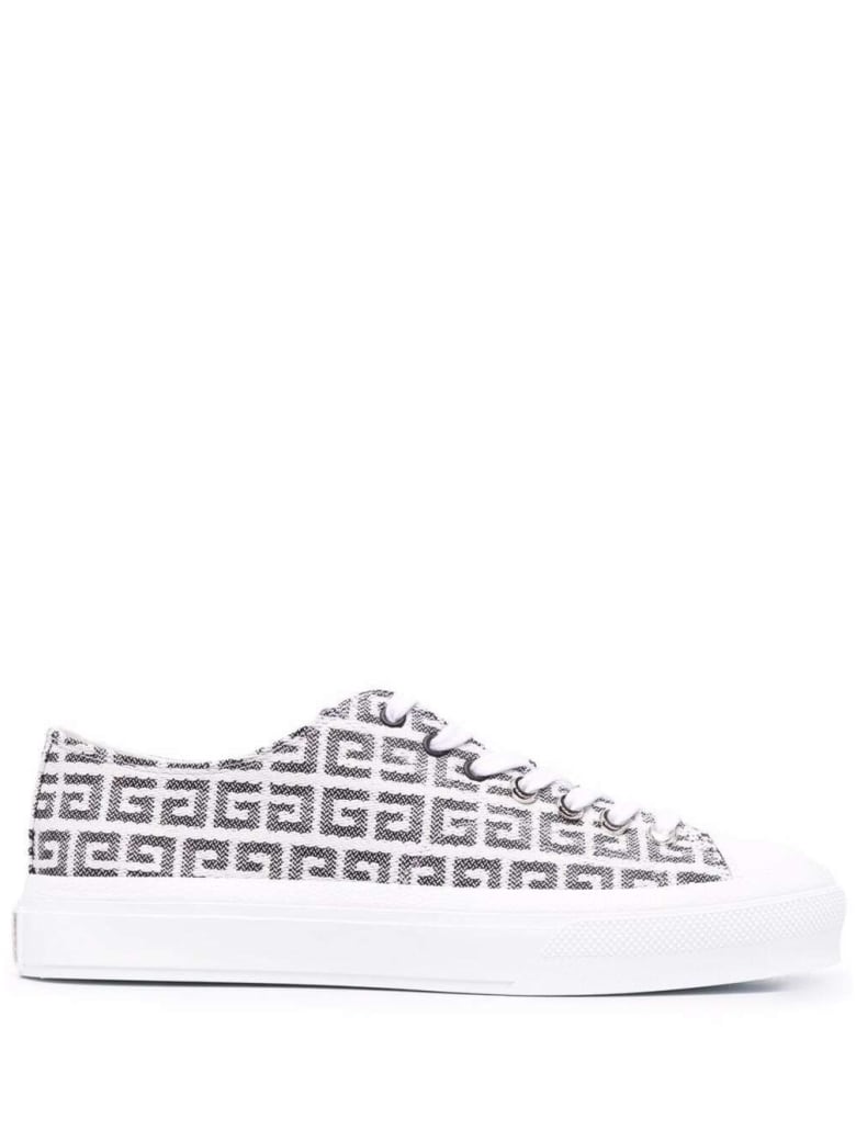 Givenchy Jacquard 4g City Sneakers - White