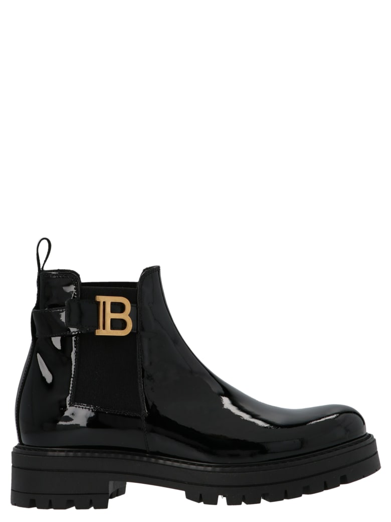 Balmain 'b' Shoes - Black